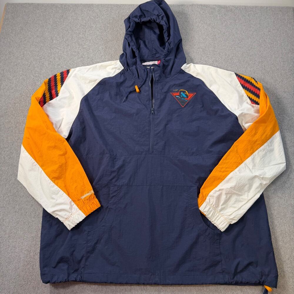 Mitchell & Ness Golden State Warriors 3XL Hardwood Classic Windbreaker Jacket